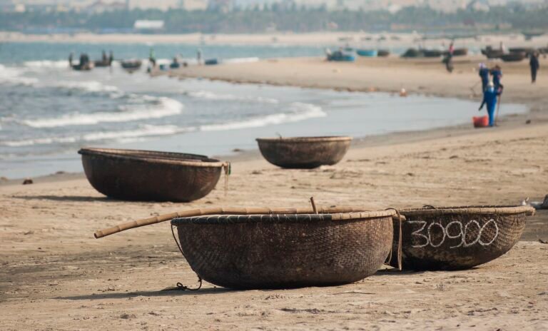 Danang coracles travel destination