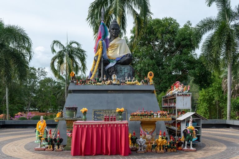 Hat Yai Municipal Park shrine travel destination