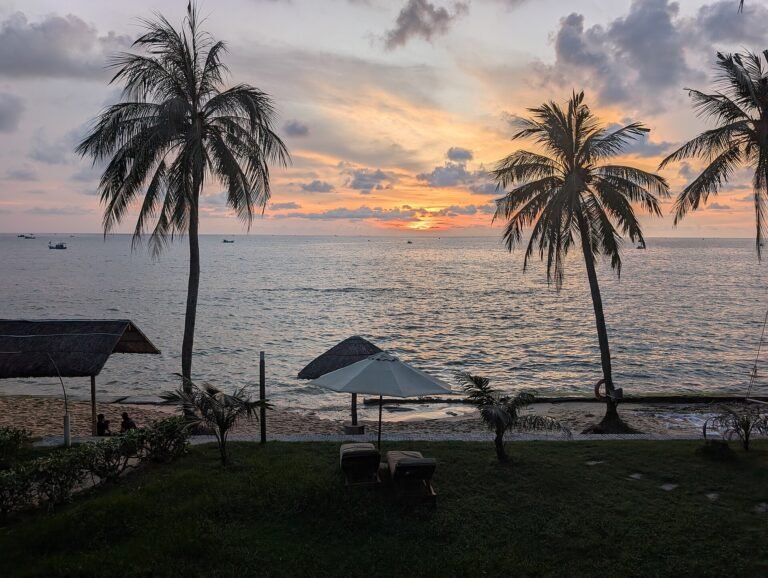 Phu Quoc sunset travel destination