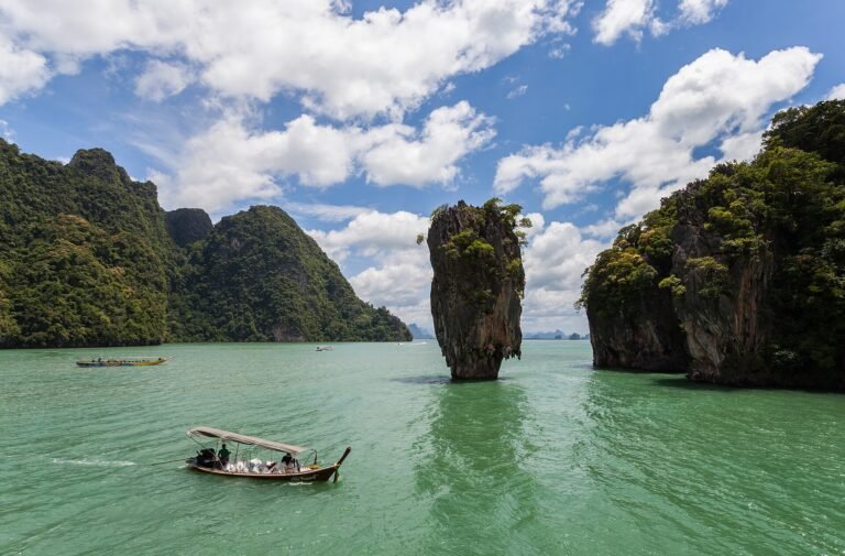 Phuket island seascape travel destination